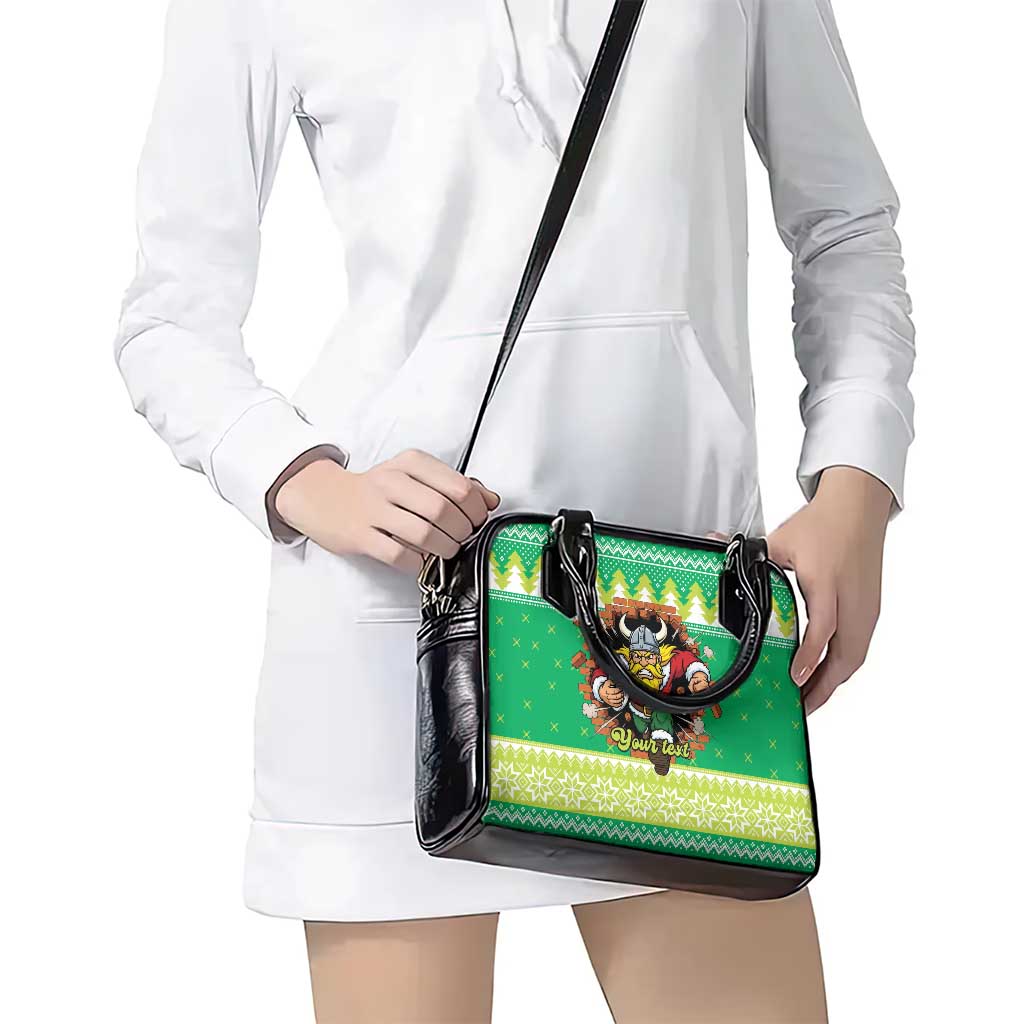Santa Raiders Personalized Shoulder Handbag Christmas Rugby League Spirit - Aussie Hoodie