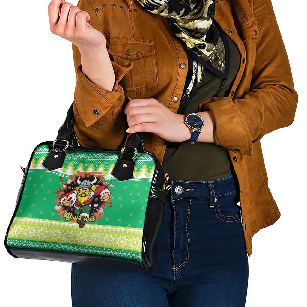 Santa Raiders Personalized Shoulder Handbag Christmas Rugby League Spirit - Aussie Hoodie