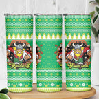 Santa Raiders Personalized Skinny Tumbler Christmas Rugby League Spirit - Aussie Hoodie