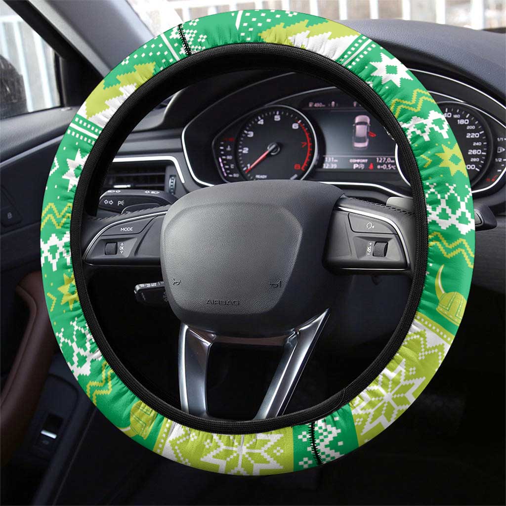 Santa Raiders Steering Wheel Cover Christmas Rugby League Spirit - Aussie Hoodie