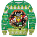 Santa Raiders Personalized Sweatshirt Christmas Rugby League Spirit - Aussie Hoodie