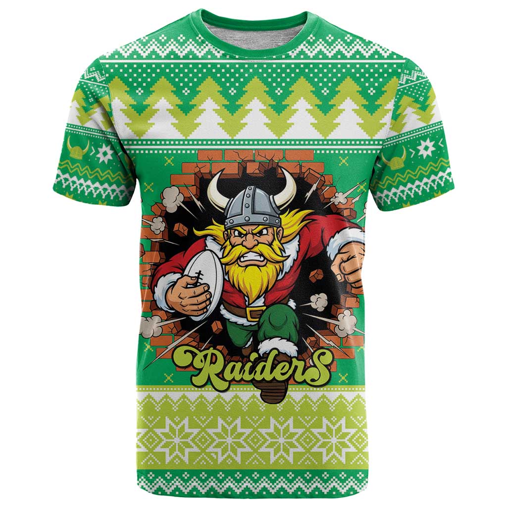 Santa Raiders Personalized T Shirt Christmas Rugby League Spirit - Aussie Hoodie