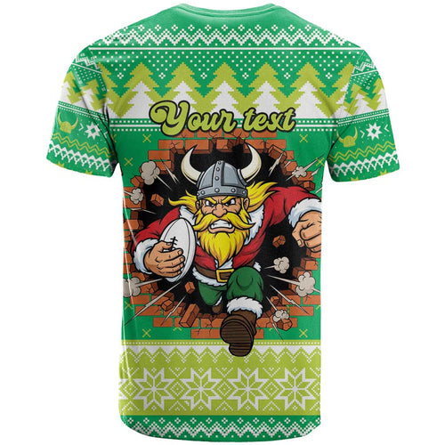 Santa Raiders Personalized T Shirt Christmas Rugby League Spirit - Aussie Hoodie
