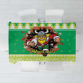 Santa Raiders Personalized Tablecloth Christmas Rugby League Spirit - Aussie Hoodie