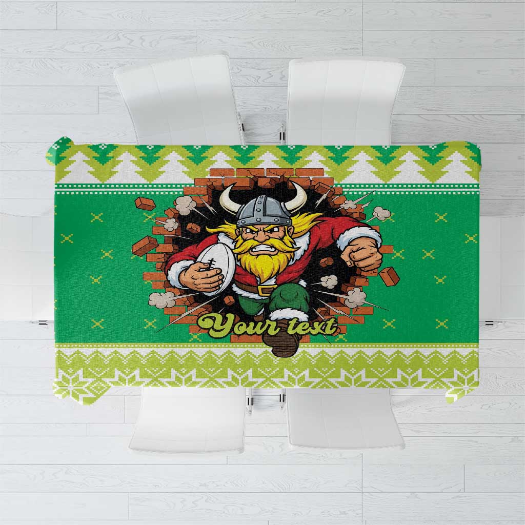 Santa Raiders Personalized Tablecloth Christmas Rugby League Spirit - Aussie Hoodie