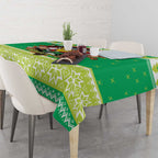 Santa Raiders Personalized Tablecloth Christmas Rugby League Spirit - Aussie Hoodie