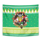 Santa Raiders Personalized Tapestry Christmas Rugby League Spirit - Aussie Hoodie