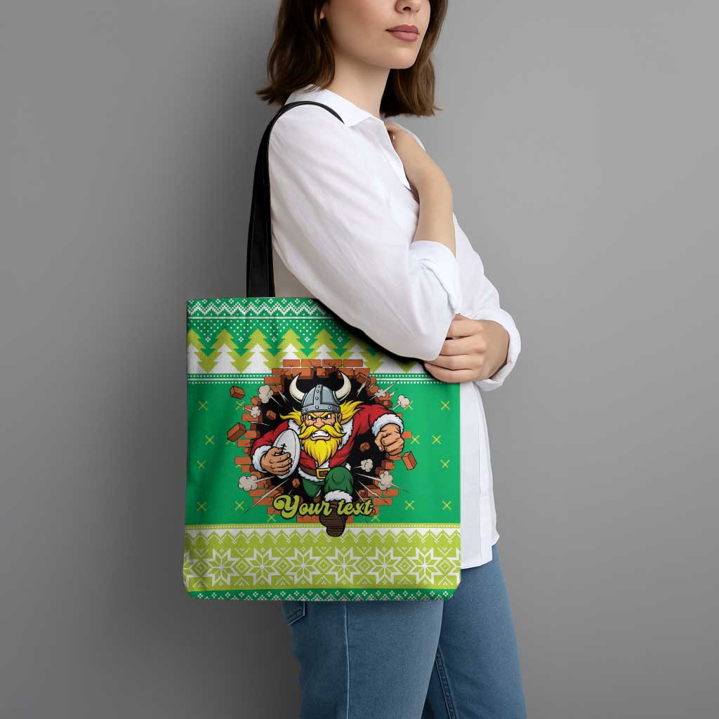 Santa Raiders Personalized Tote Bag Christmas Rugby League Spirit - Aussie Hoodie