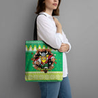 Santa Raiders Personalized Tote Bag Christmas Rugby League Spirit - Aussie Hoodie