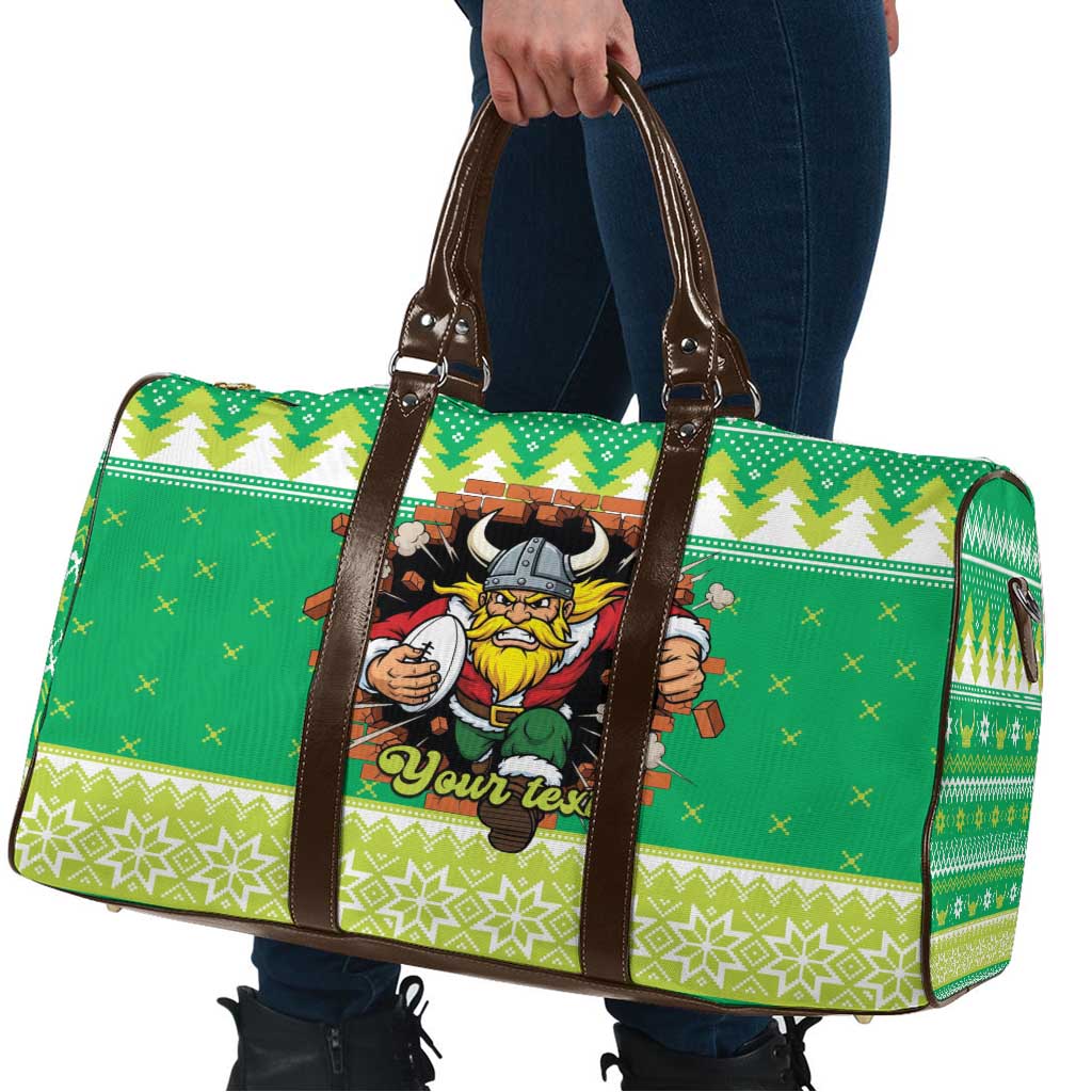 Santa Raiders Personalized Travel Bag Christmas Rugby League Spirit - Aussie Hoodie