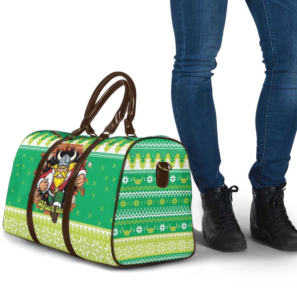 Santa Raiders Personalized Travel Bag Christmas Rugby League Spirit - Aussie Hoodie