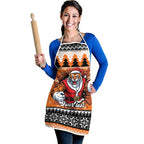 Santa Tiger Roar Personalized Apron Christmas Rugby League Spirit - Aussie Hoodie