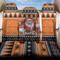 Santa Tiger Roar Personalized Back Car Seat Cover Christmas Rugby League Spirit - Aussie Hoodie