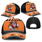 Santa Tiger Roar Baseball Net Cap Christmas Rugby League Spirit - Aussie Hoodie