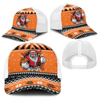 Santa Tiger Roar Baseball Net Cap Christmas Rugby League Spirit - Aussie Hoodie