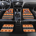 Santa Tiger Roar Personalized Car Mats Christmas Rugby League Spirit - Aussie Hoodie