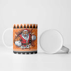 Santa Tiger Roar Personalized Ceramic Mug Christmas Rugby League Spirit - Aussie Hoodie