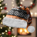 Santa Tiger Roar Personalized Christmas Santa Hat Christmas Rugby League Spirit - Aussie Hoodie