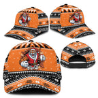 Santa Tiger Roar Classic Cap Christmas Rugby League Spirit - Aussie Hoodie