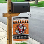 Santa Tiger Roar Personalized Garden Flag Christmas Rugby League Spirit - Aussie Hoodie