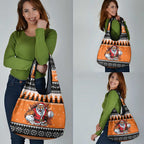 Santa Tiger Roar Personalized Grocery Bag Christmas Rugby League Spirit - Aussie Hoodie