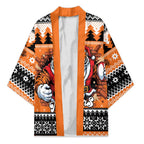 Santa Tiger Roar Personalized Kimono Christmas Rugby League Spirit - Aussie Hoodie