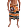 Santa Tiger Roar Personalized Lavalava Christmas Rugby League Spirit - Aussie Hoodie