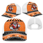 Santa Tiger Roar Mesh Trucker Cap Christmas Rugby League Spirit - Aussie Hoodie