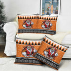 Santa Tiger Roar Personalized Pillow Cover Christmas Rugby League Spirit - Aussie Hoodie