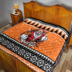 Santa Tiger Roar Personalized Quilt Christmas Rugby League Spirit - Aussie Hoodie