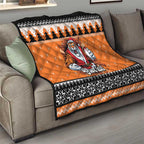 Santa Tiger Roar Personalized Quilt Christmas Rugby League Spirit - Aussie Hoodie