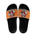 Santa Tiger Roar Personalized Slide Sandals Christmas Rugby League Spirit - Aussie Hoodie