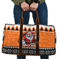 Santa Tiger Roar Personalized Travel Bag Christmas Rugby League Spirit - Aussie Hoodie