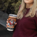 Santa Tiger Roar Personalized Tumbler Cup Christmas Rugby League Spirit - Aussie Hoodie