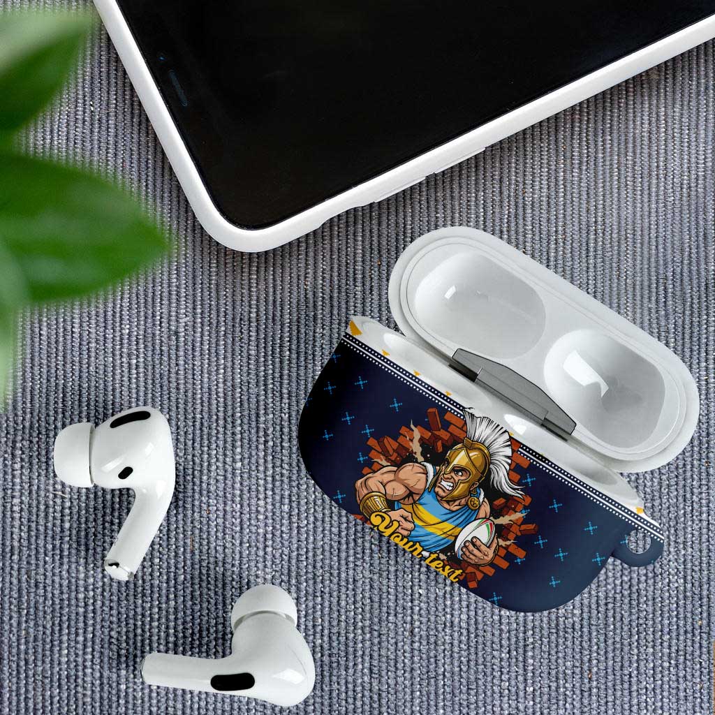 Santa’s Titan Warrior Personalized AirPods Case Christmas Rugby League Spirit - Aussie Hoodie