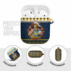 Santa’s Titan Warrior Personalized AirPods Case Christmas Rugby League Spirit - Aussie Hoodie