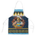 Santa’s Titan Warrior Personalized Apron Christmas Rugby League Spirit - Aussie Hoodie