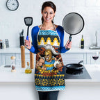 Santa’s Titan Warrior Personalized Apron Christmas Rugby League Spirit - Aussie Hoodie
