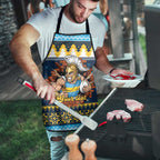 Santa’s Titan Warrior Personalized Apron Christmas Rugby League Spirit - Aussie Hoodie