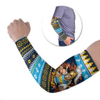Santa’s Titan Warrior Personalized Arm Sleeves Christmas Rugby League Spirit - Aussie Hoodie
