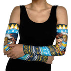 Santa’s Titan Warrior Personalized Arm Sleeves Christmas Rugby League Spirit - Aussie Hoodie