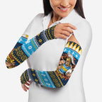Santa’s Titan Warrior Personalized Arm Sleeves Christmas Rugby League Spirit - Aussie Hoodie