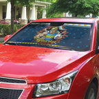 Santa’s Titan Warrior Personalized Auto Sun Shade Christmas Rugby League Spirit - Aussie Hoodie