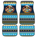 Santa’s Titan Warrior Personalized Car Mats Christmas Rugby League Spirit - Aussie Hoodie