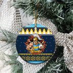 Santa’s Titan Warrior Personalized Ceramic Ornament Christmas Rugby League Spirit - Aussie Hoodie