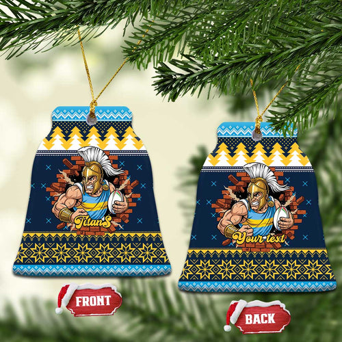 Santa’s Titan Warrior Personalized Ceramic Ornament Christmas Rugby League Spirit - Aussie Hoodie