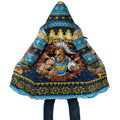Santa’s Titan Warrior Personalized Cloak Christmas Rugby League Spirit - Aussie Hoodie