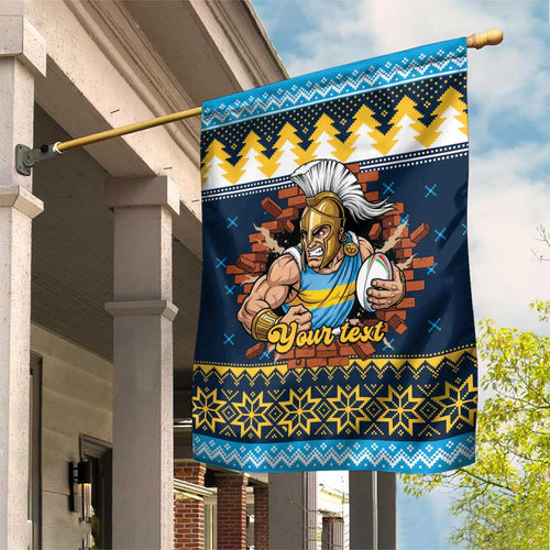Santa’s Titan Warrior Personalized Garden Flag Christmas Rugby League Spirit - Aussie Hoodie