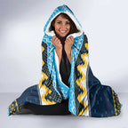 Santa’s Titan Warrior Personalized Hooded Blanket Christmas Rugby League Spirit - Aussie Hoodie