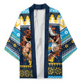Santa’s Titan Warrior Personalized Kimono Christmas Rugby League Spirit - Aussie Hoodie